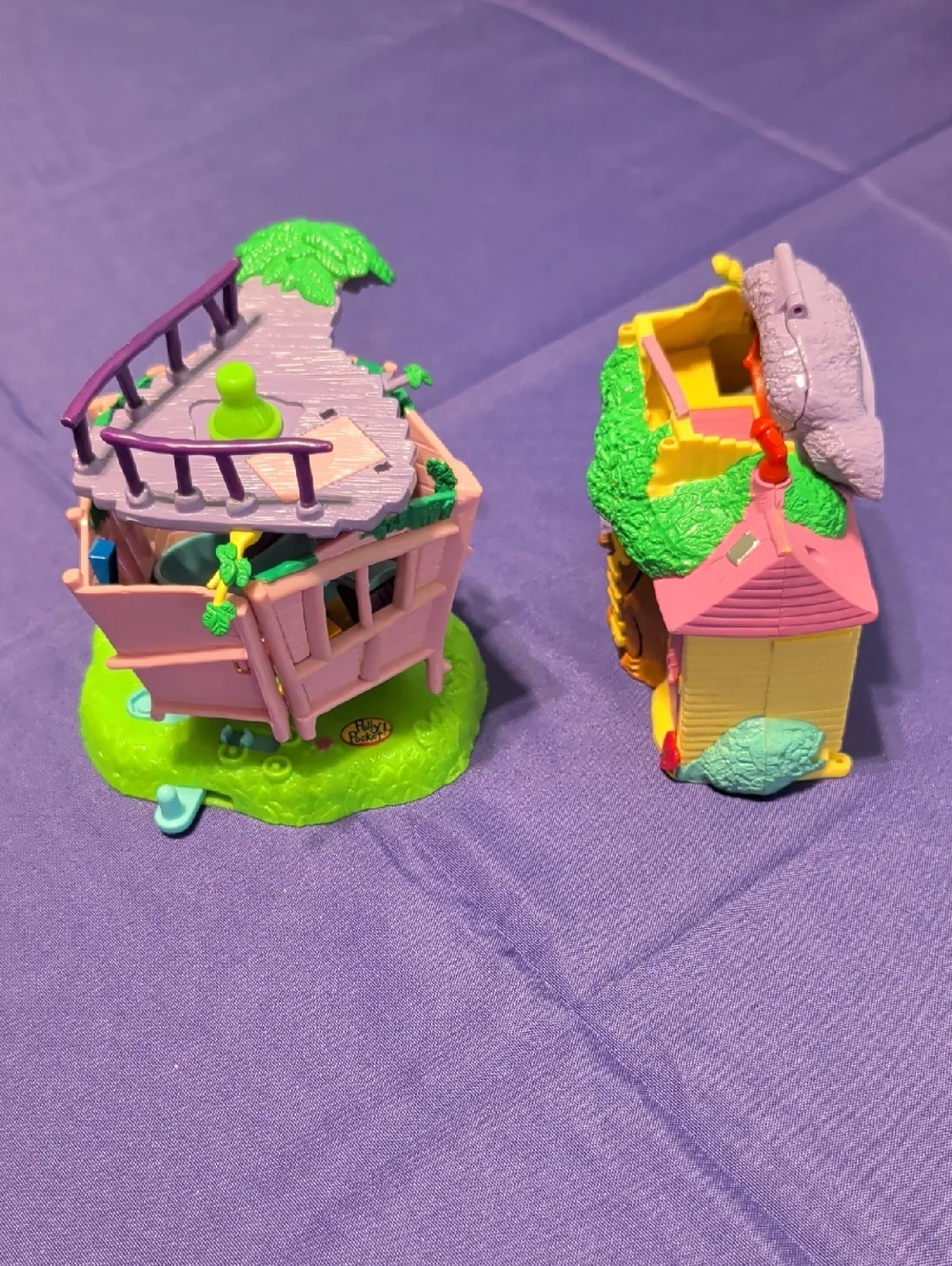 Polly Pocket Tree House Structure Incomplete - Picture 4 of 9